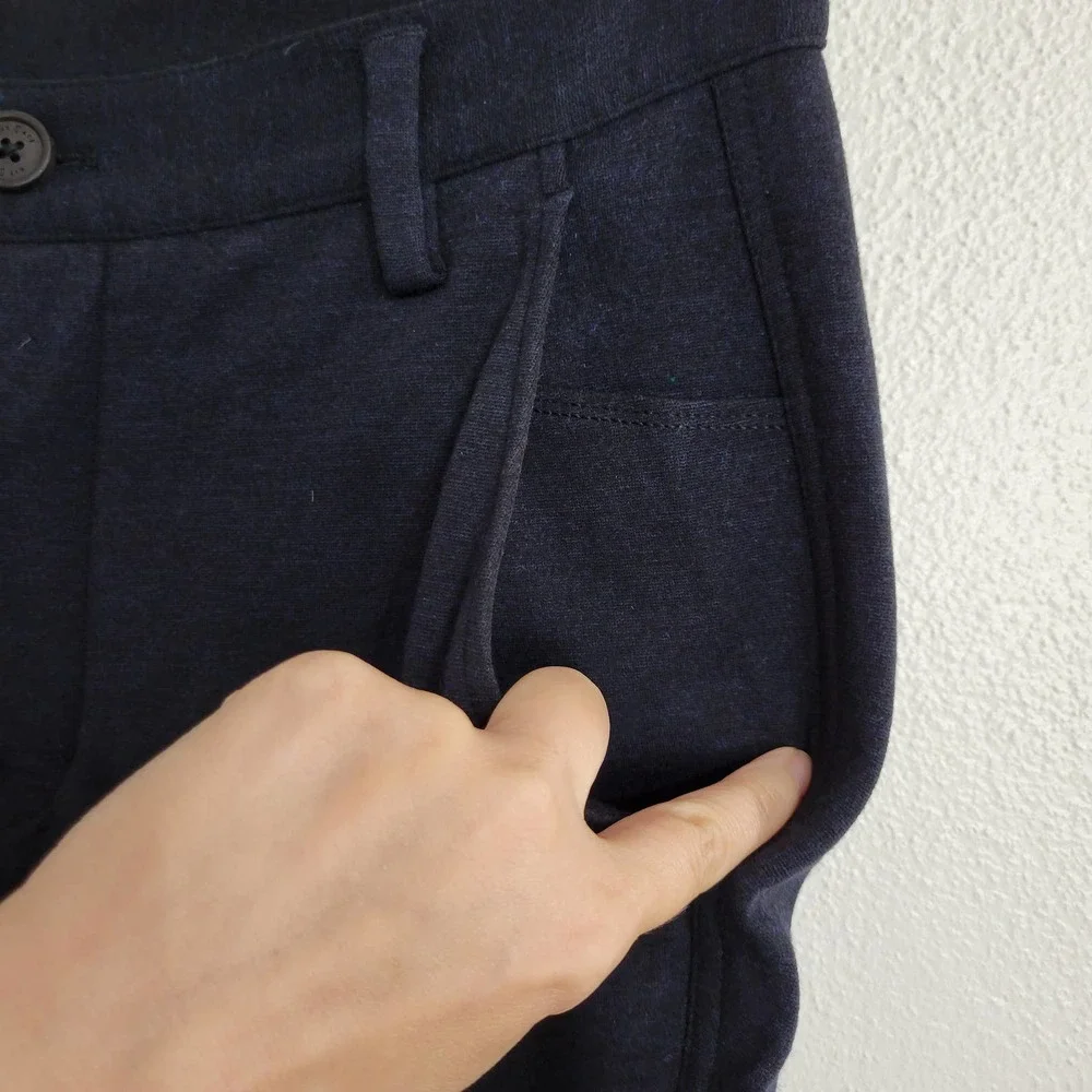 Kit and Ace Men's Straight Leg Trousers - Picture 3 of 11